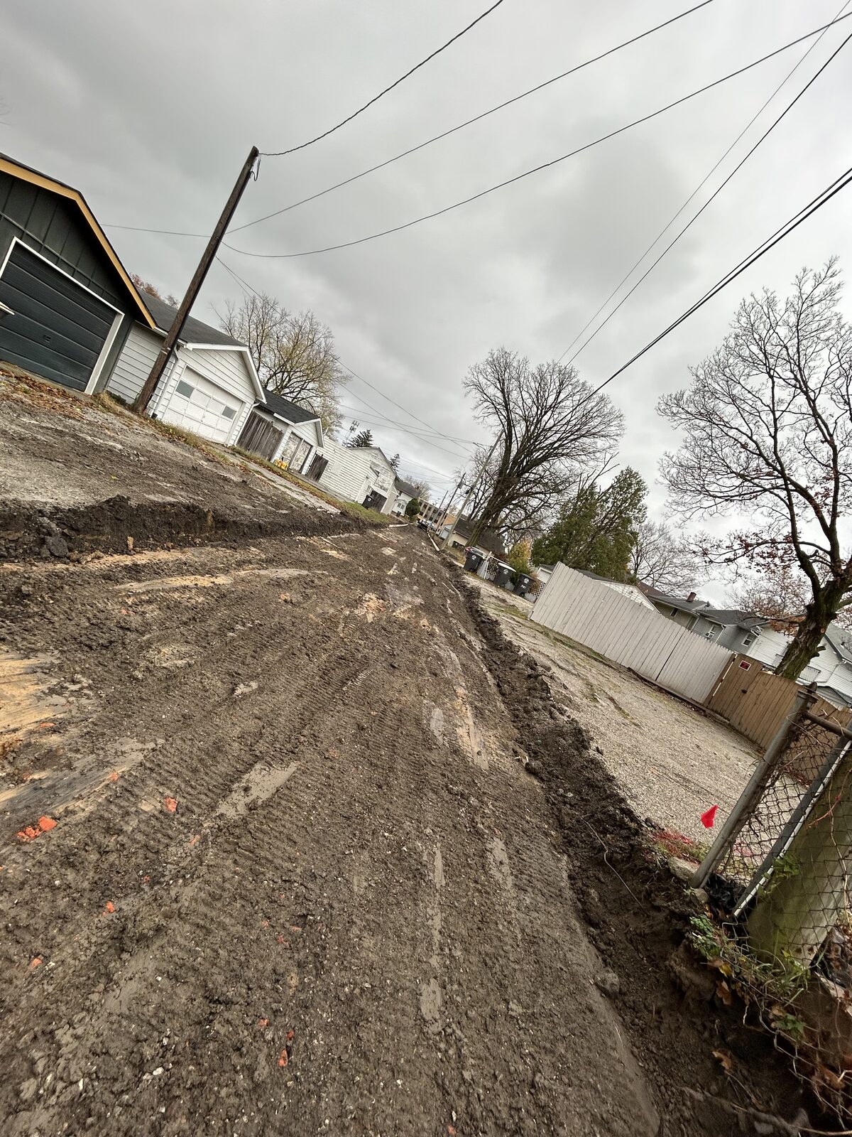 Street and alley concrete work in Fort Wayne — photo 1