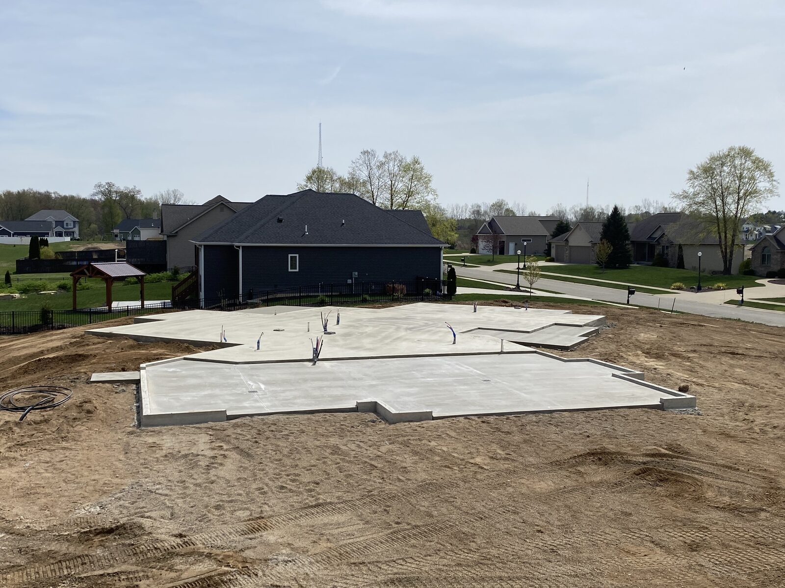 Residential foundation and slab work — photo 1