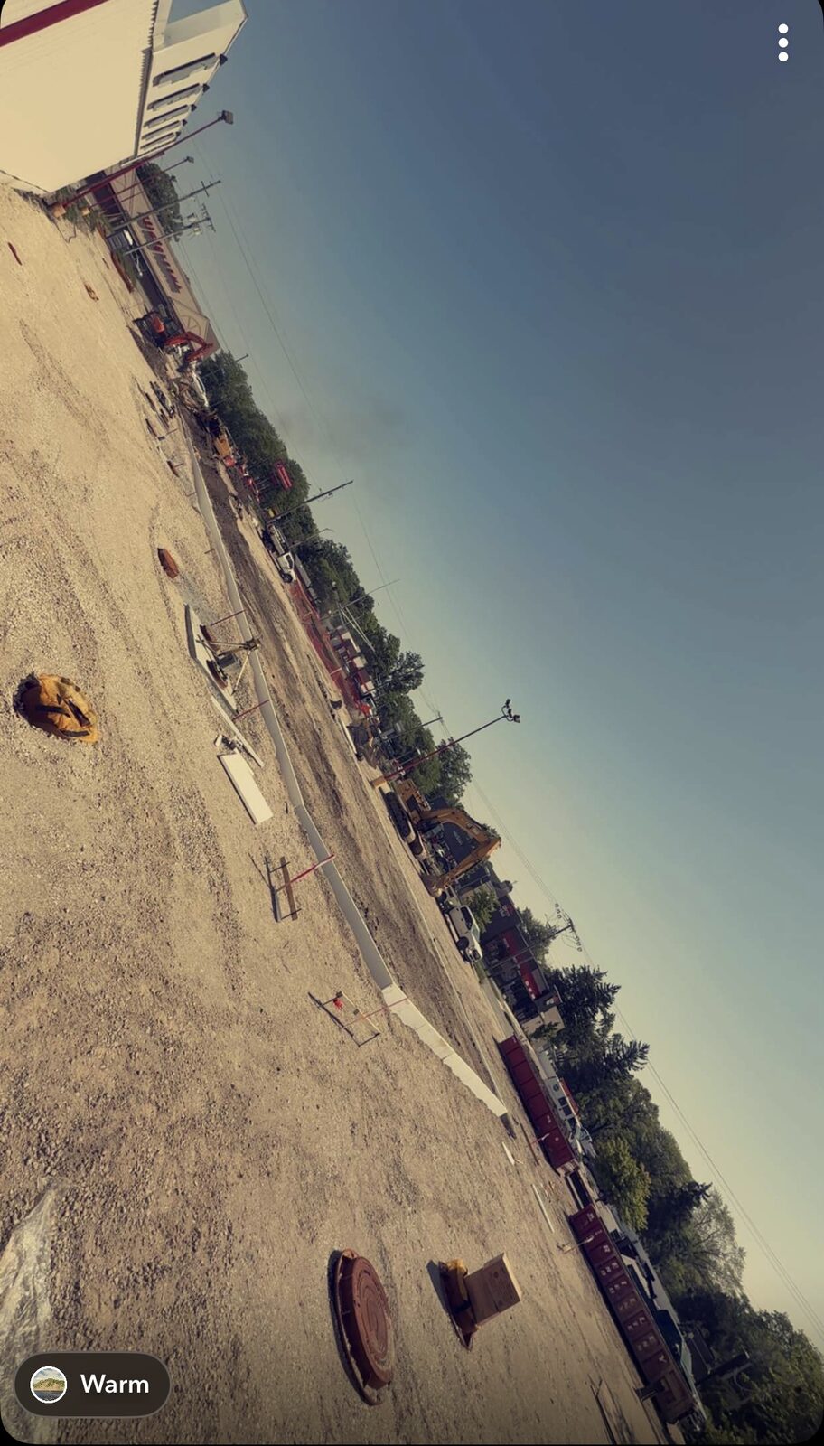Gas station concrete work in Fort Wayne — photo 1