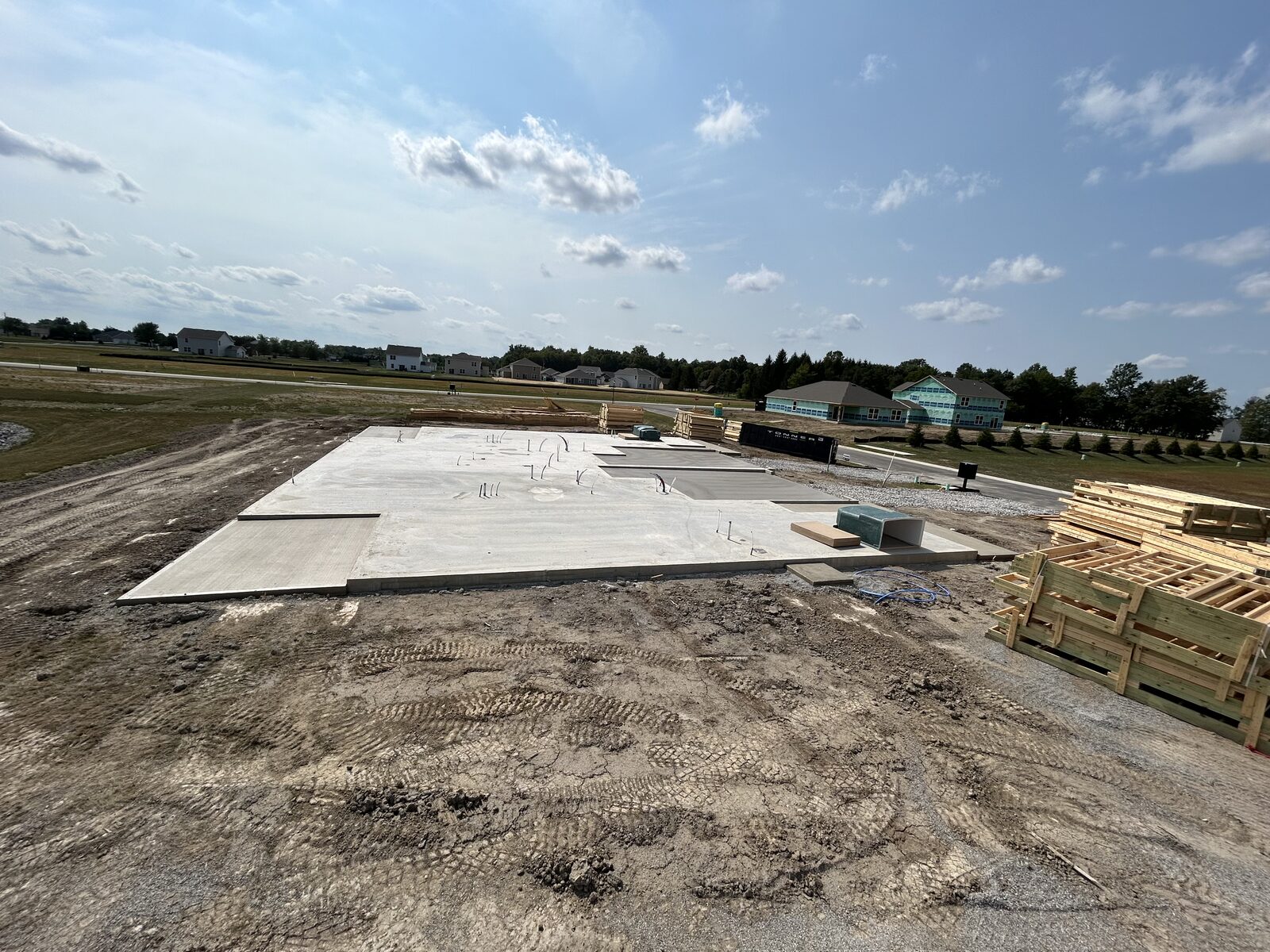 Residential foundation and slab work — photo 2