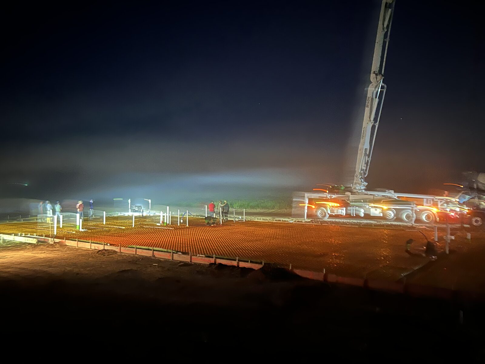 Commercial shop floor pour in Columbia City, Indiana — photo 3
