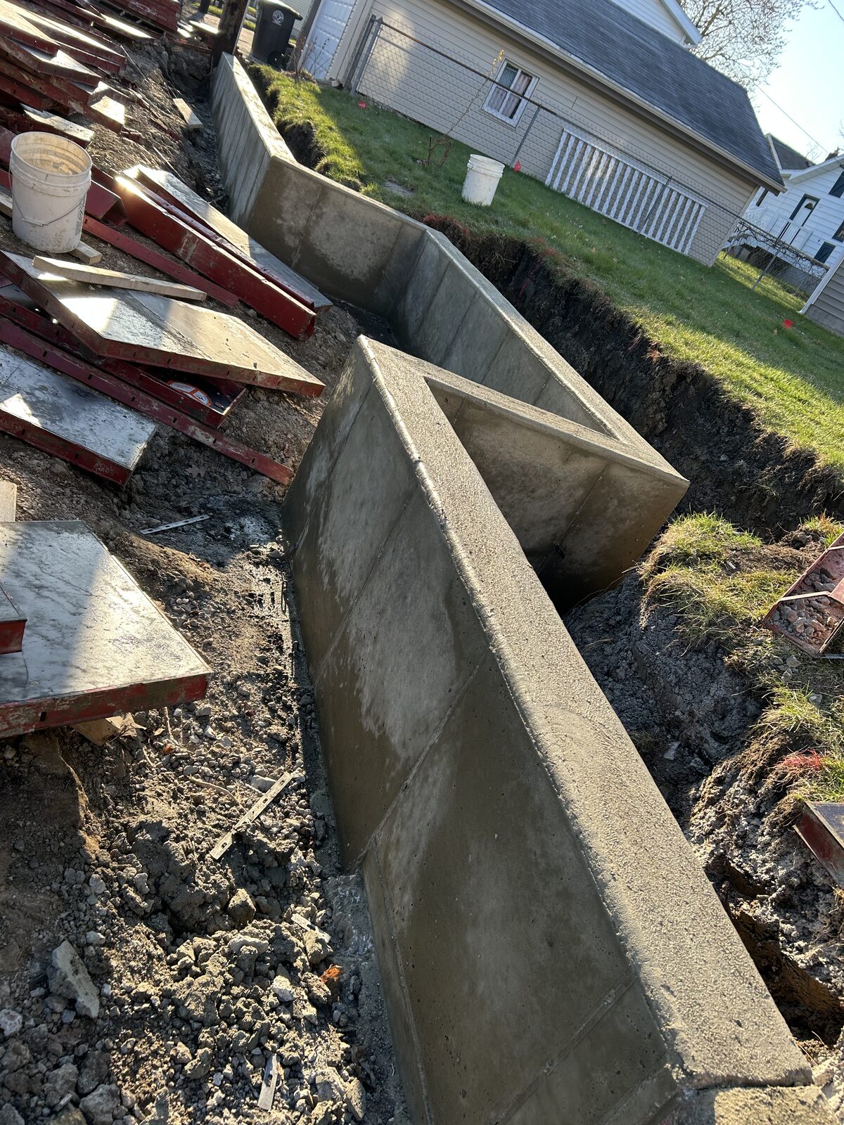 Street and alley concrete work in Fort Wayne — photo 3