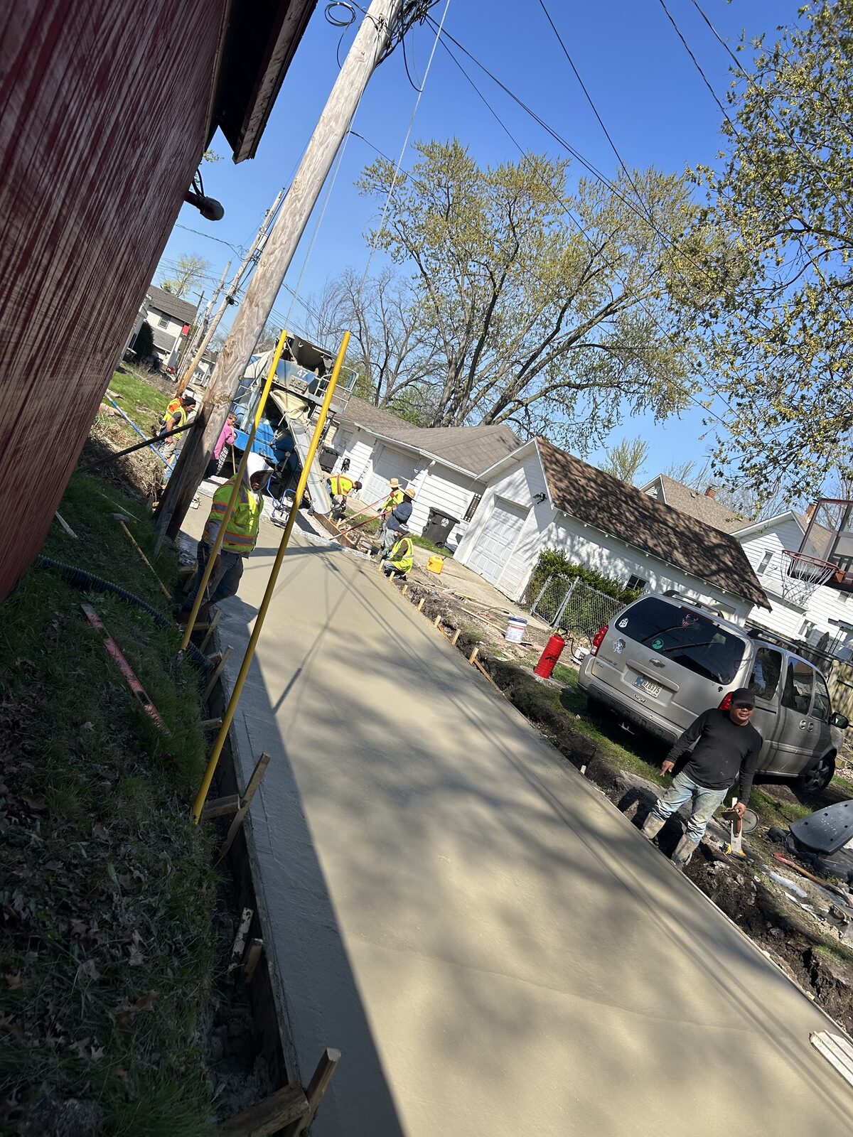 Street and alley concrete work in Fort Wayne — photo 6
