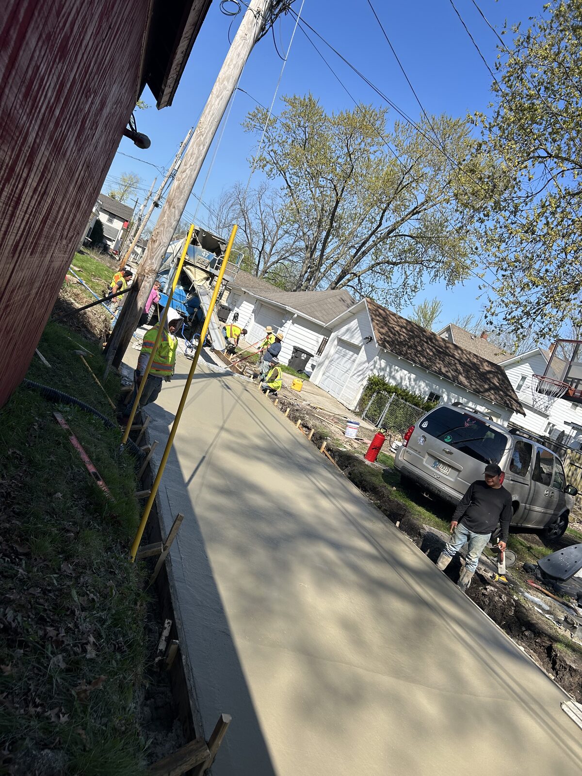 Street and alley concrete work in Fort Wayne — photo 7