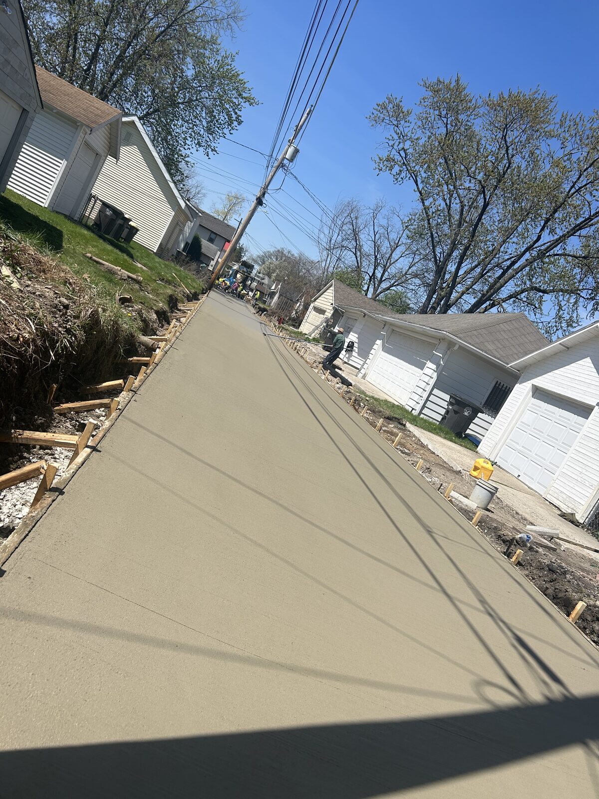 Street and alley concrete work in Fort Wayne — photo 8