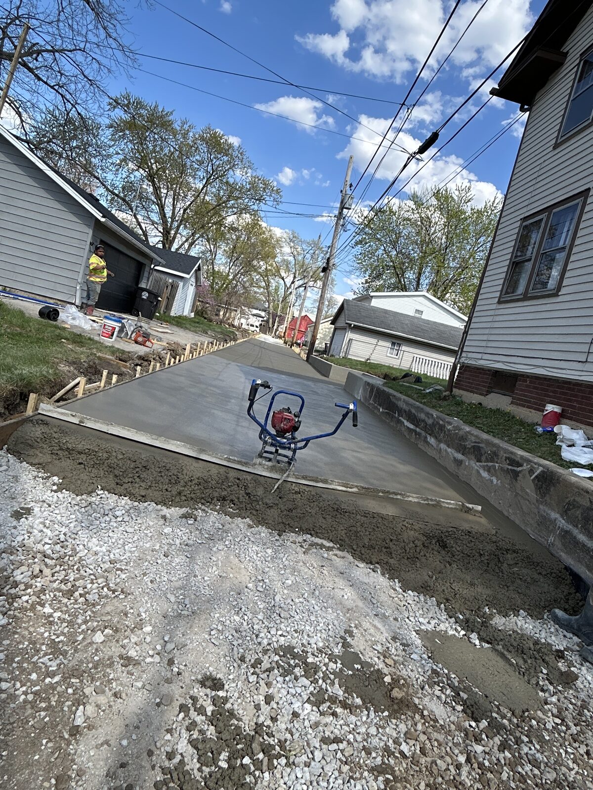 Street and alley concrete work in Fort Wayne — photo 9
