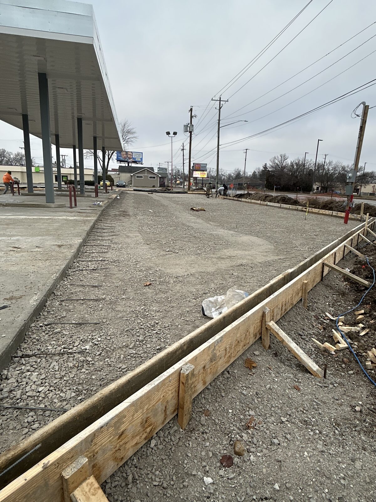 Gas station concrete work in Fort Wayne — photo 9