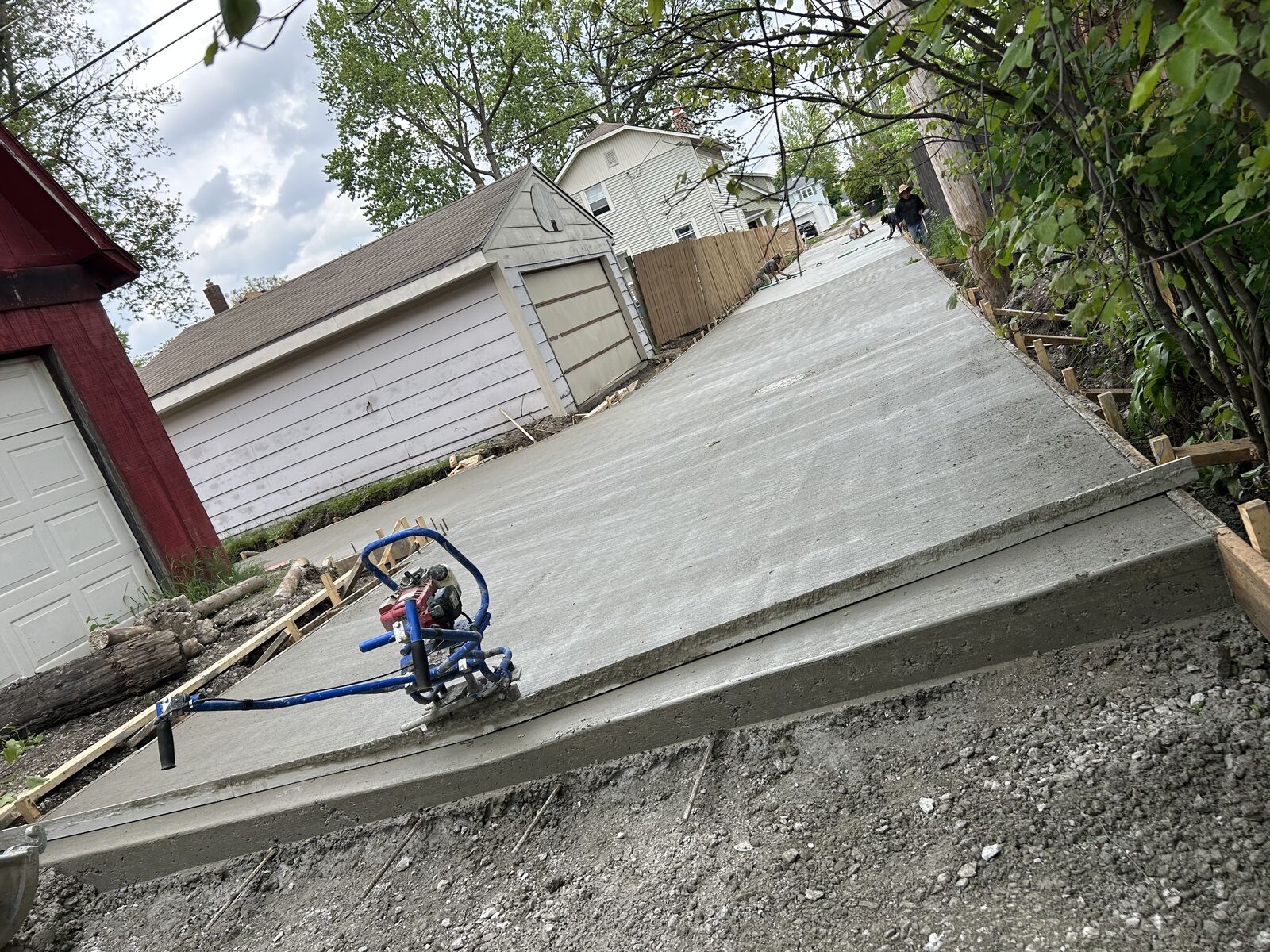 Street and alley concrete work in Fort Wayne — photo 10