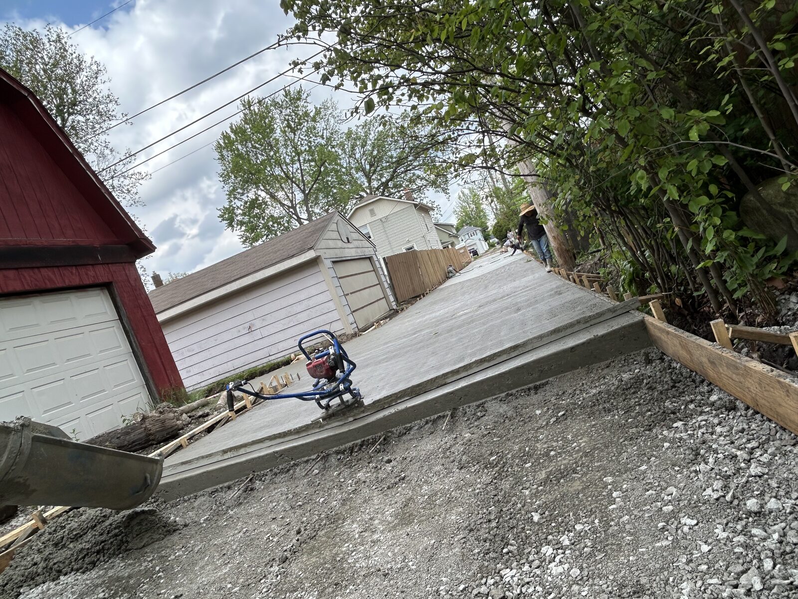 Street and alley concrete work in Fort Wayne — photo 11