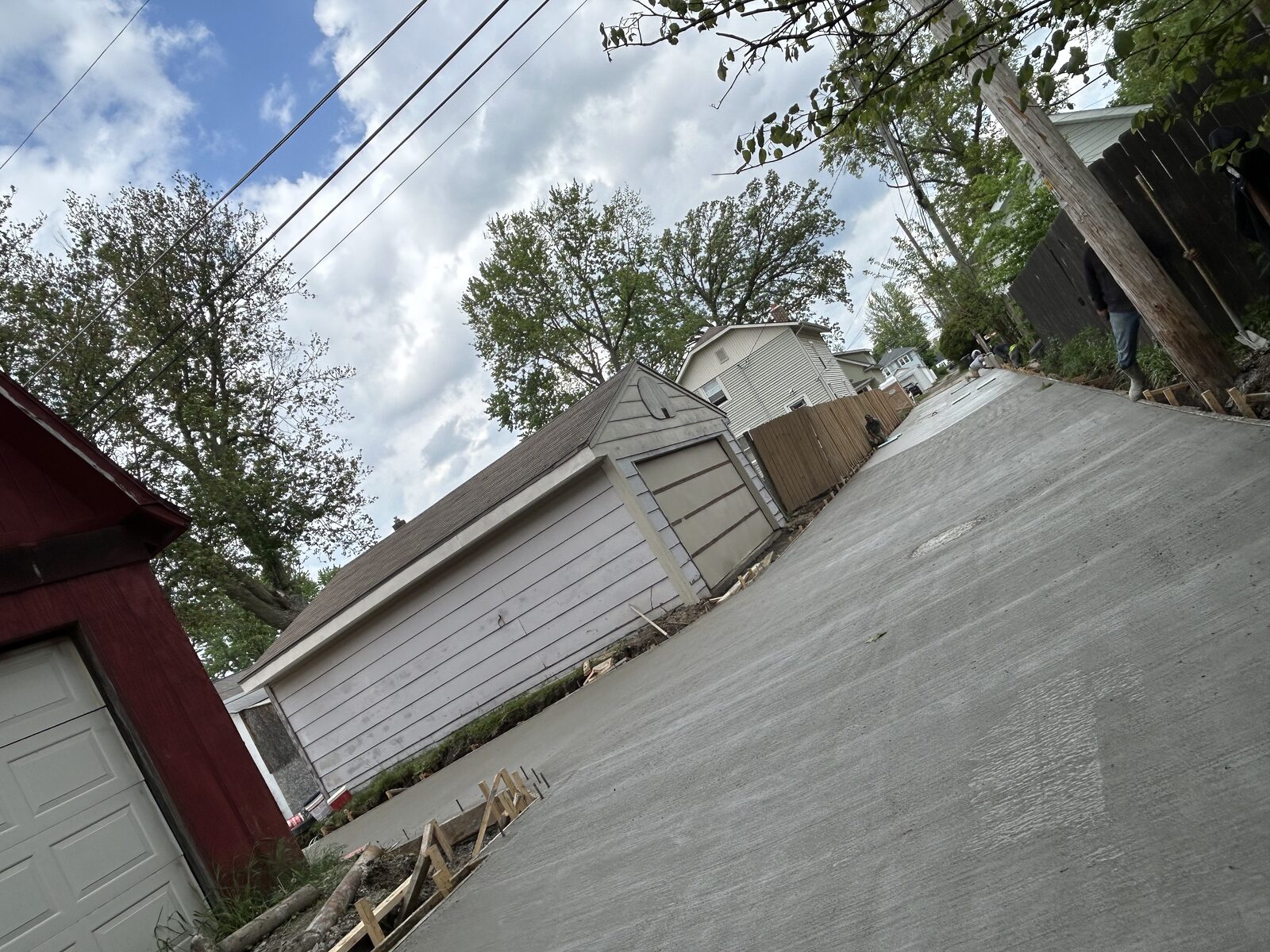 Street and alley concrete work in Fort Wayne — photo 12