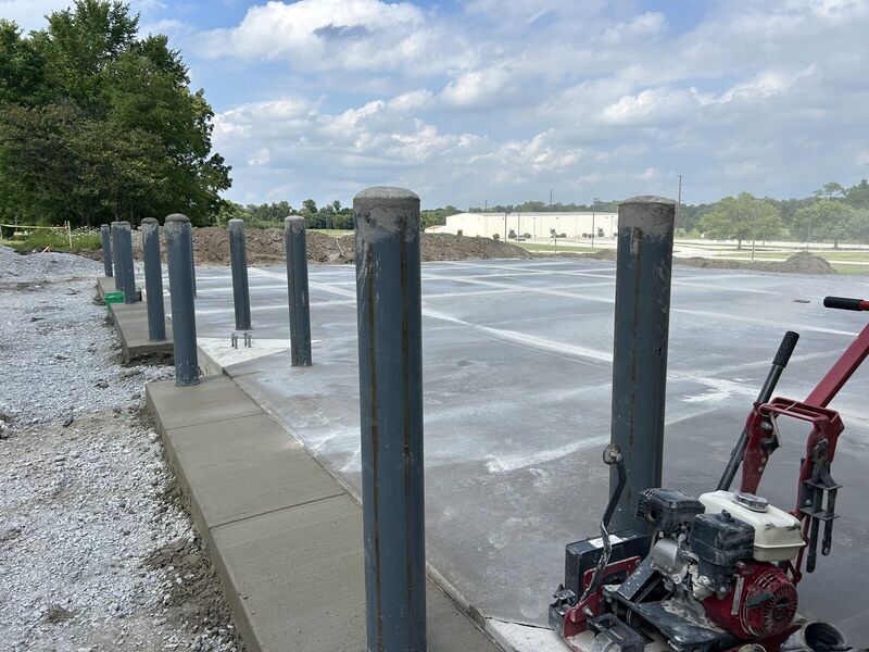 P.F.W. Addition — Fort Wayne — P.F.W. addition concrete work in Fort Wayne — photo 1