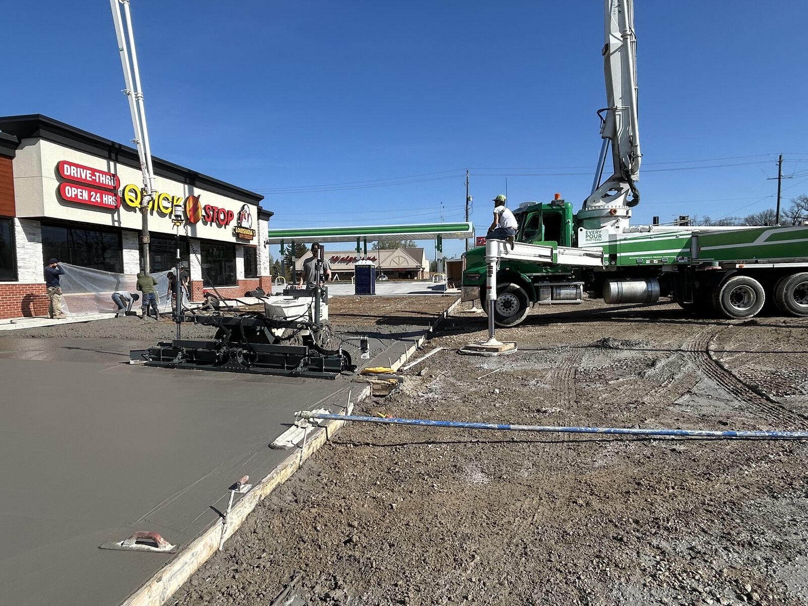 Gas station concrete work in Fort Wayne — photo 19